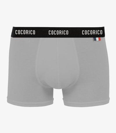 Boxer Homme Signature Gris - Intemporel