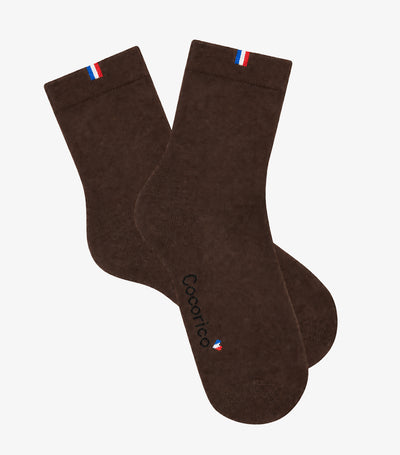 Chaussettes Femme Marron