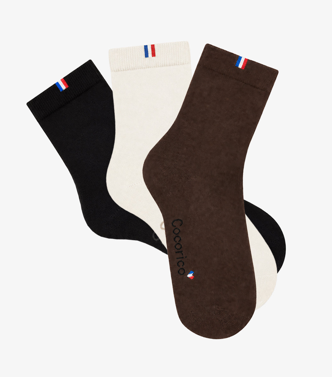 Chaussettes Femme x3 - Pack Universel