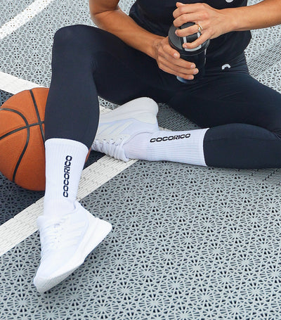 Chaussettes Sport Femme Blanc - Impact