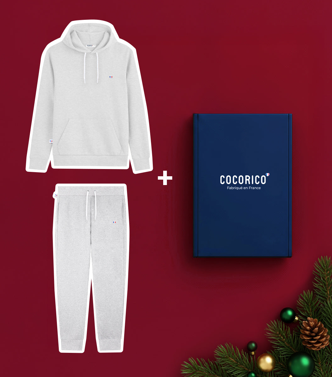 Coffret de Noël Homme - Iconique Gris