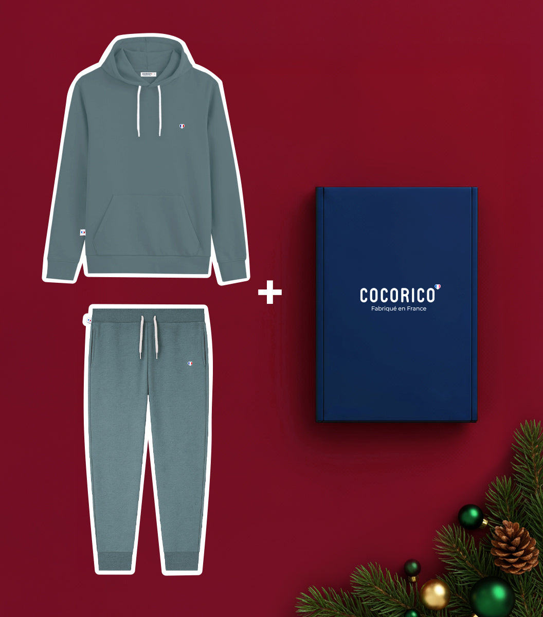 Coffret de Noël Homme - Iconique Sauge