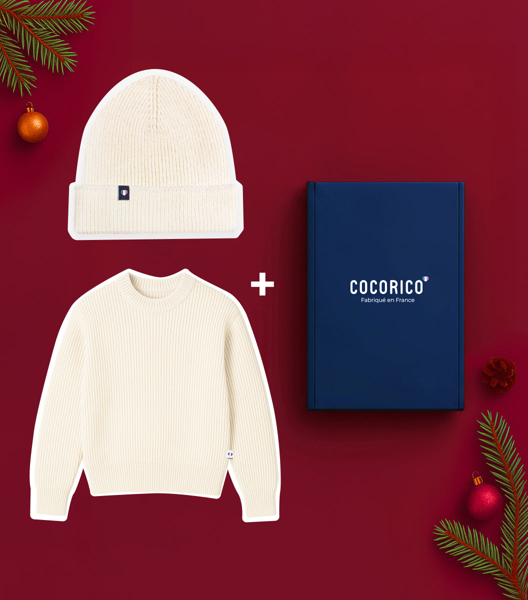 Coffret de Noël Femme - Margaux Écru