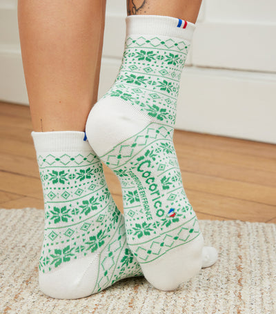 Chaussettes Femme x2 - Pack Noël