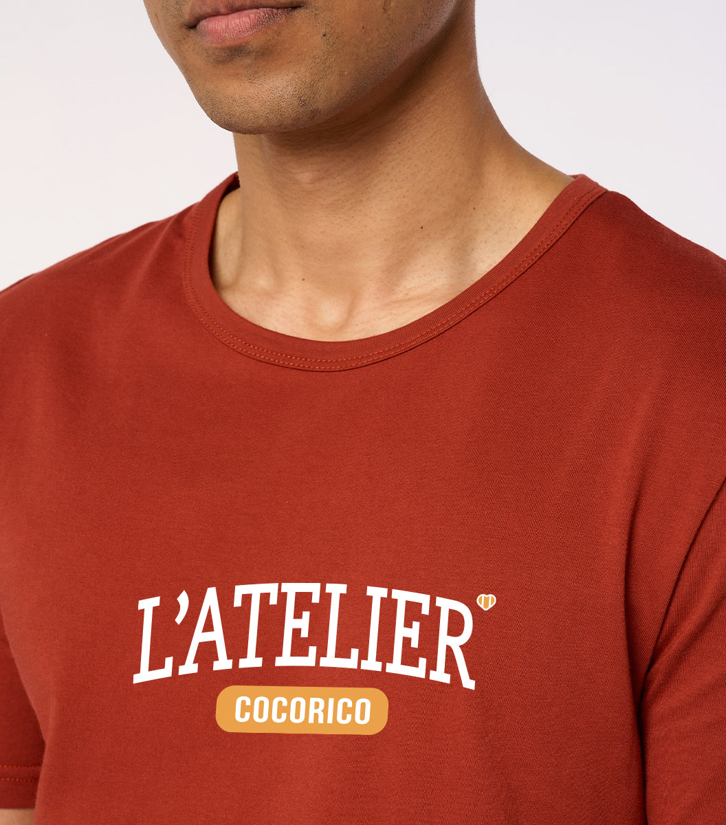 T-shirt Homme Terracotta - L'Atelier