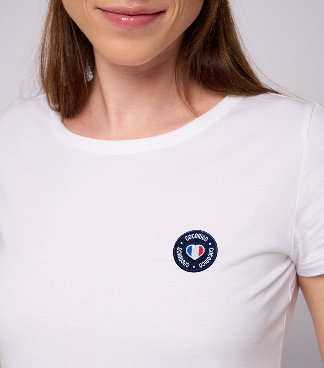 T-shirt Femme Blanc - Le Blason