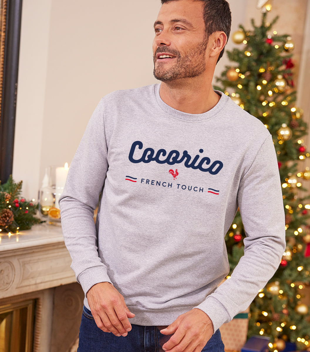Sweat Homme Gris - French Touch