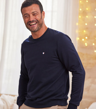 Sweat Homme Marine - Iconique