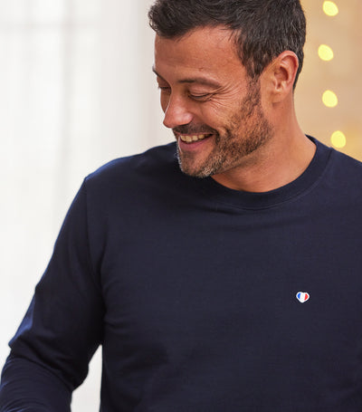 Sweat Homme Marine - Iconique