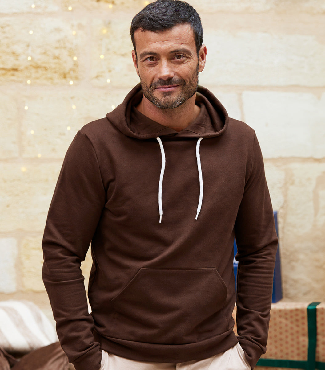 Sweat à capuche Homme Marron - Intemporel