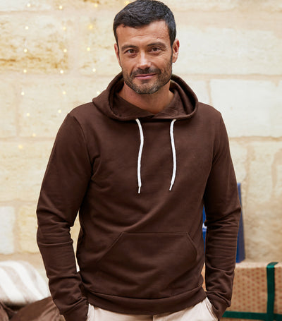 Sweat à capuche Homme Marron - Intemporel