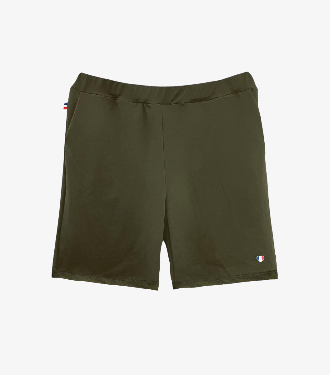 Short Sport Homme Kaki - L'Iconique