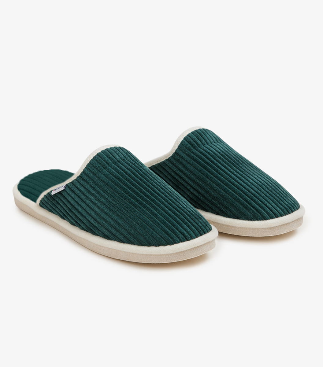 Mules Velours Homme Sapin