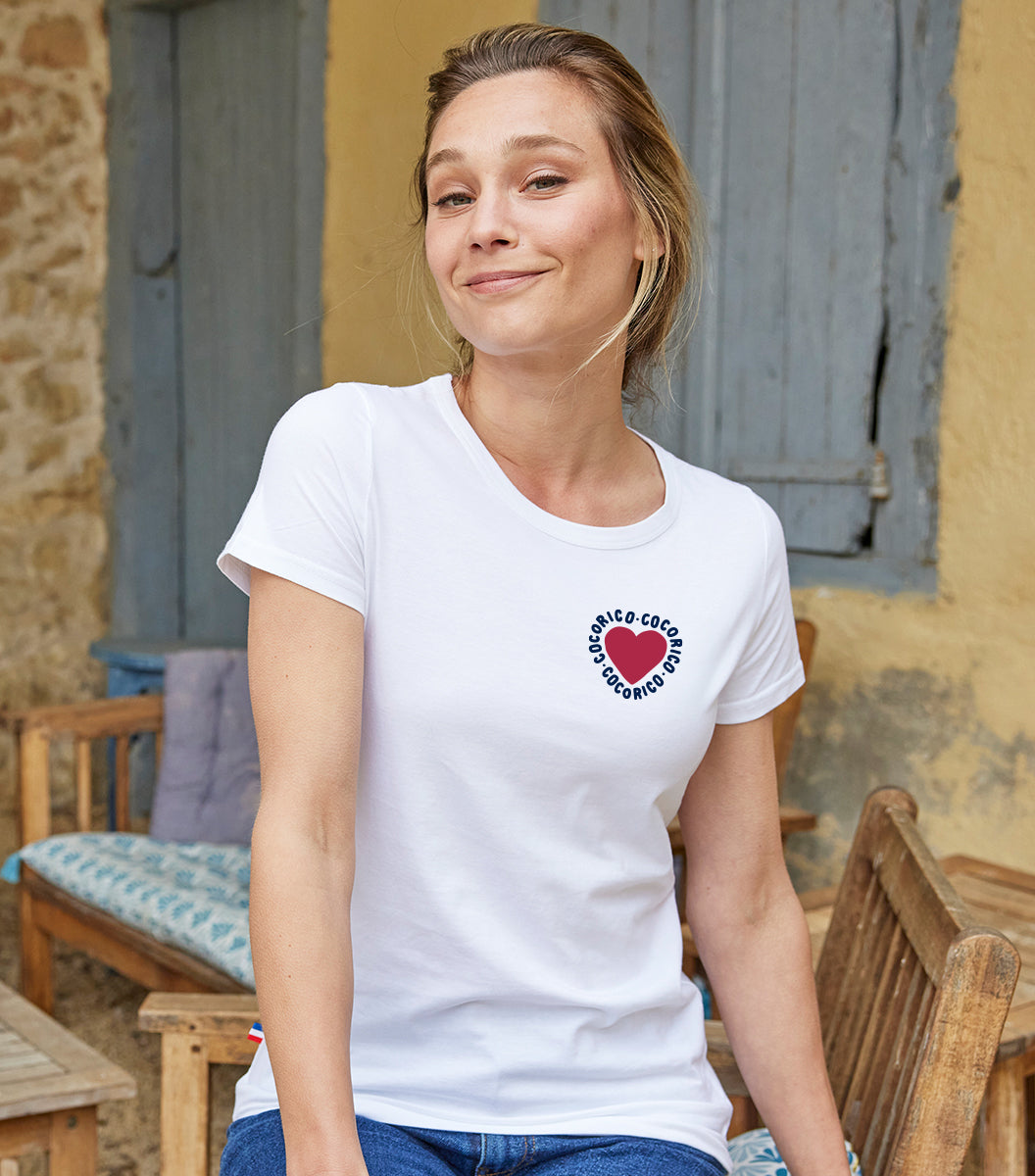 T-shirt Femme Blanc - Le Roméo