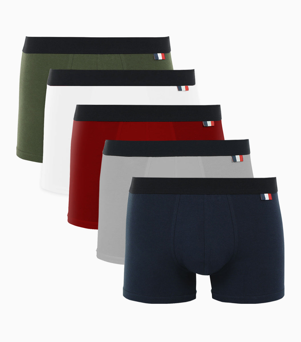 Boxer Homme x5 - Pack Multicolore