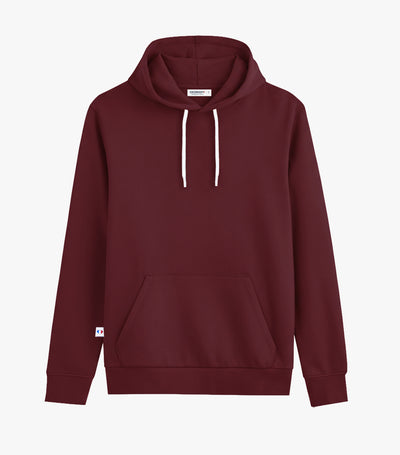 Sweat à capuche Homme Bordeaux - Intemporel