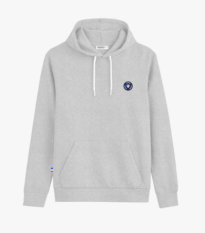 Sweat à capuche Femme Gris - Blason