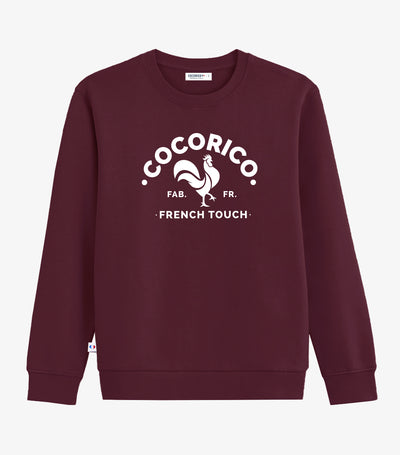 Sweat Homme Bordeaux - Coq Français