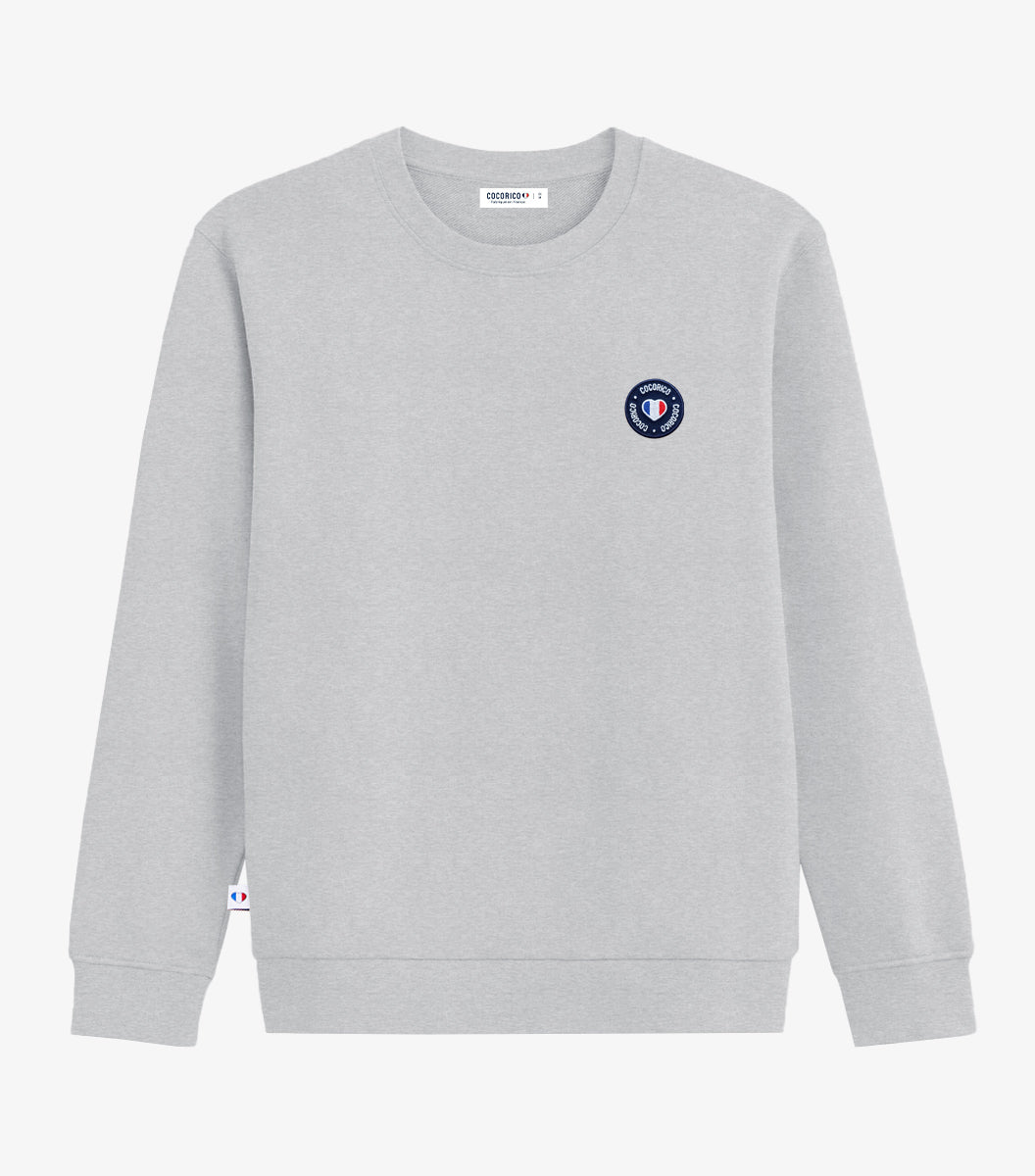 Sweat Femme Gris - Blason