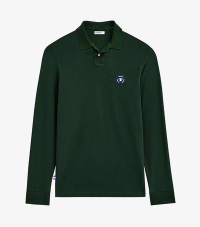 Polo Homme Manches Longues Sapin - Le Blason