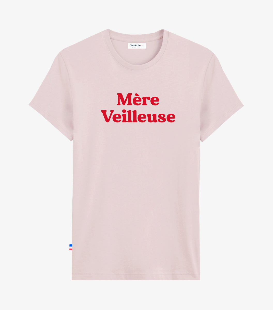 T-shirt Femme Rose - Mère Veilleuse