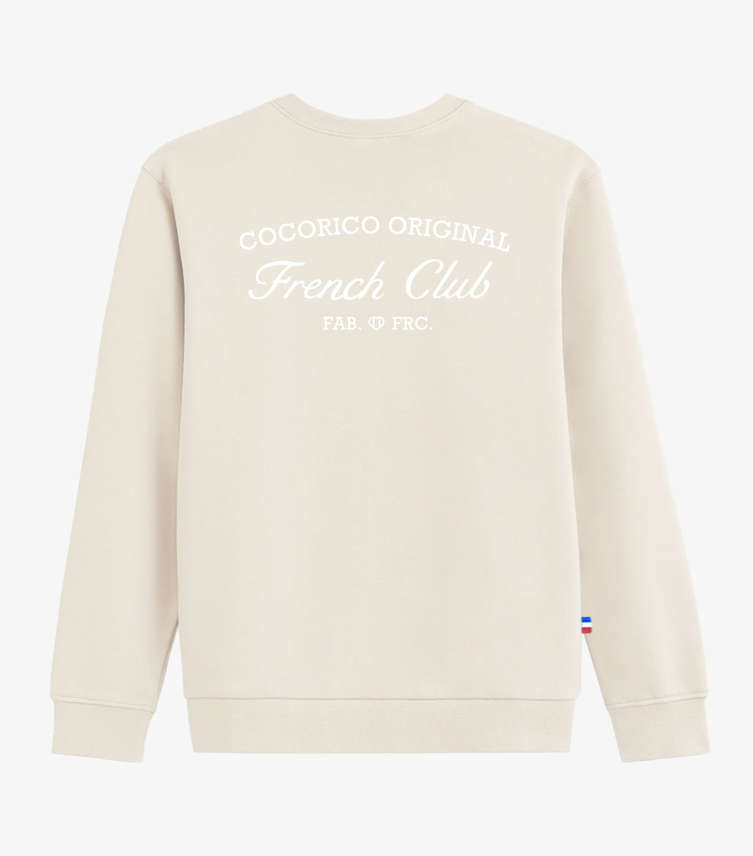 Sweat Homme Sable - French Club