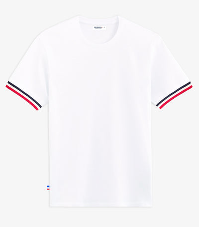 T-shirt Homme Supporter Blanc - Intemporel