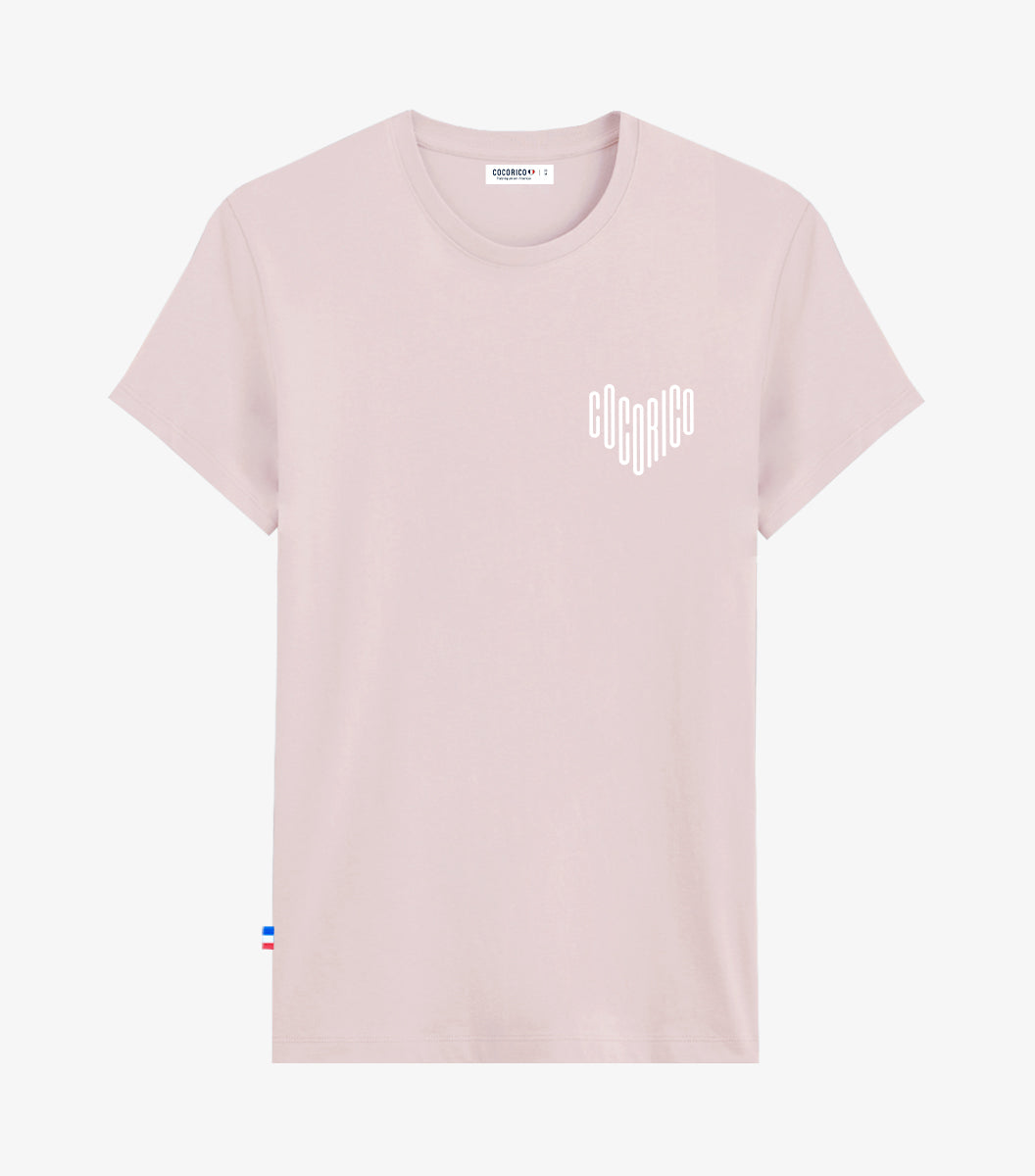 T-shirt Femme Rose - Le Coeur