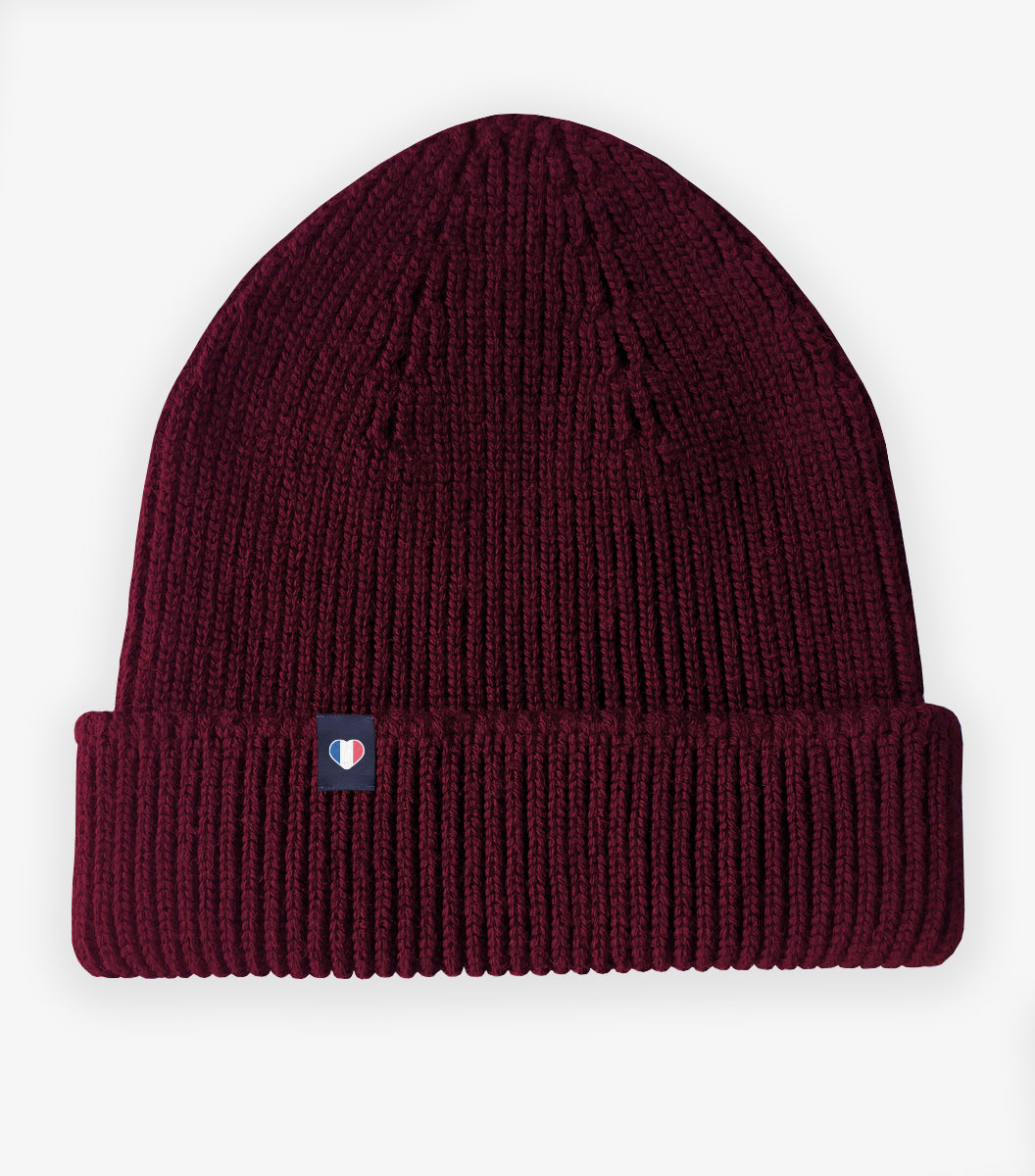 Bonnet Femme Bordeaux
