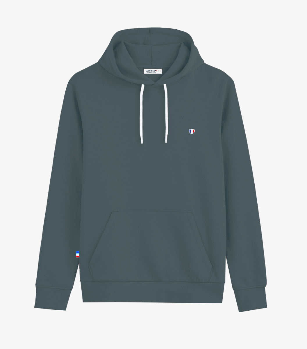 Sweat à Capuche Femme Sauge - L'Iconique