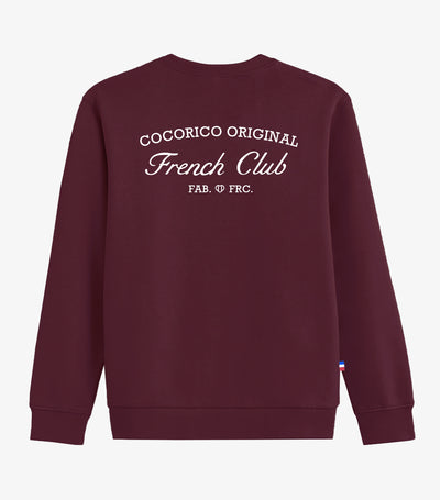 Sweat Homme Bordeaux - French Club