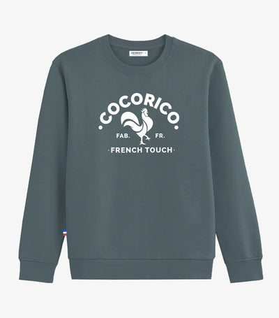 Sweat Homme Sauge - Le Coq Francais