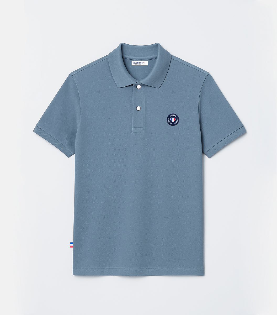 Polo Homme Azur - Le Blason