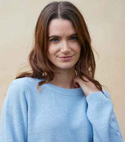 Pull Femme Laine Ciel - Julie