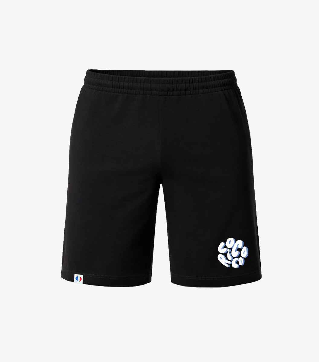 Short Pyjama Homme Noir - Nuage