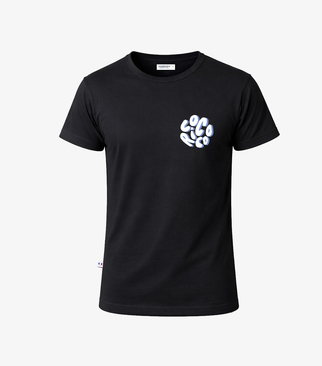 T-shirt Pyjama Homme Noir - Nuage