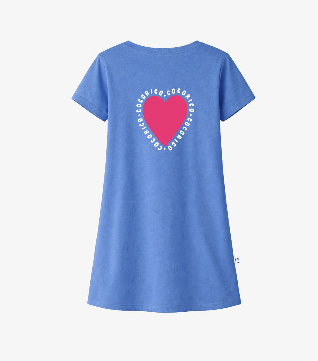 Robe de Nuit Femme Bleu Riviera - Câlin