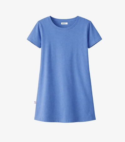 Robe de Nuit Femme Bleu Riviera - Intemporel