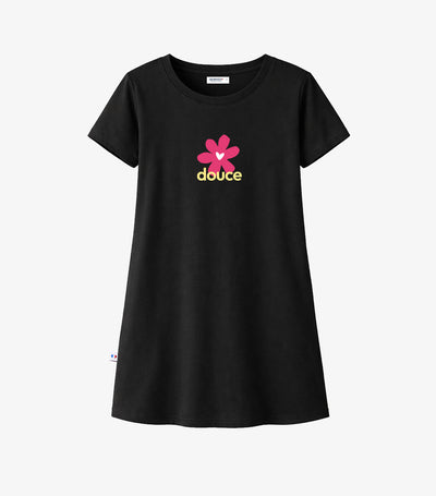 Robe de Nuit Femme Noir - Douce