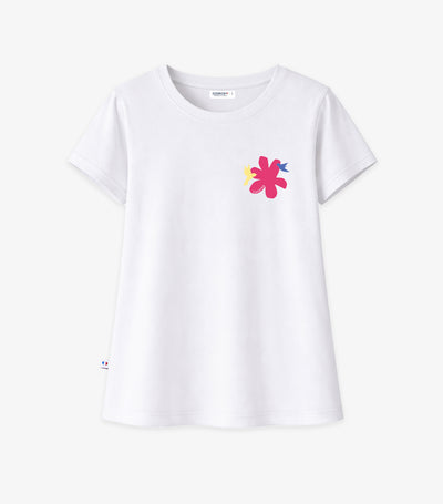 T-shirt Pyjama Femme Blanc - Colibri