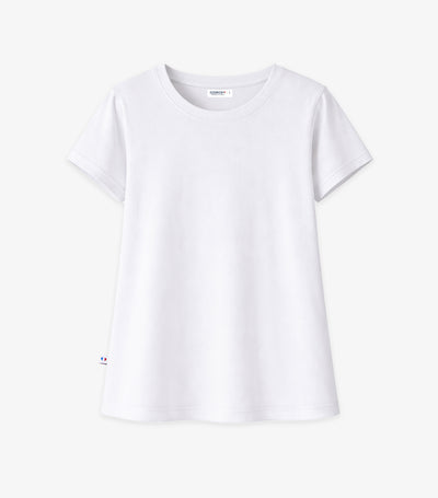 T-shirt Pyjama Femme Blanc - Intemporel