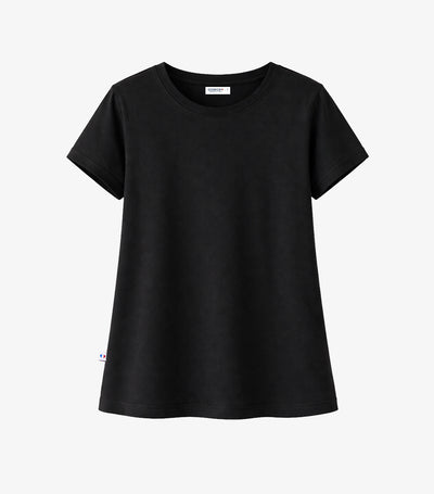 T-shirt Pyjama Femme Noir - Intemporel