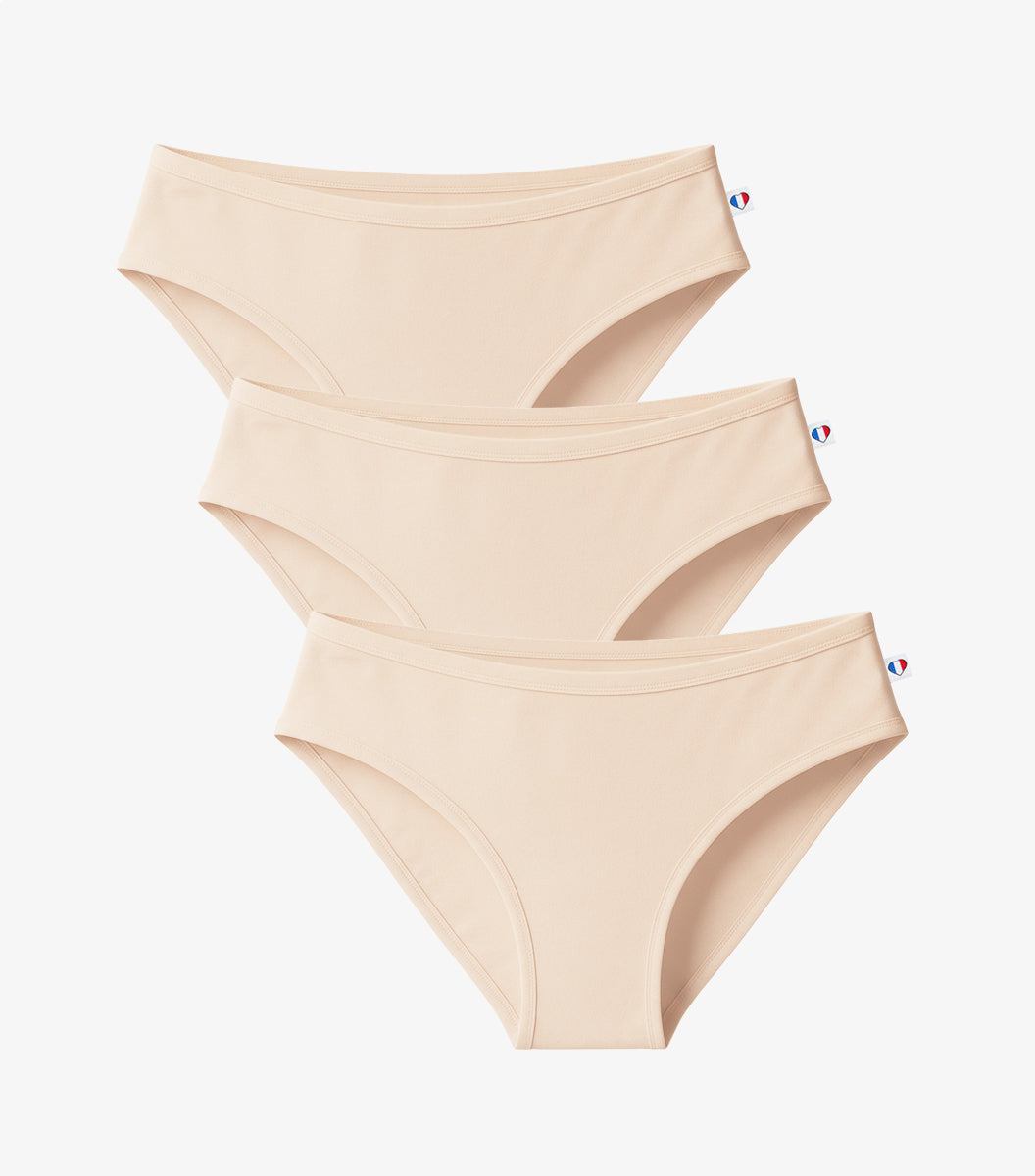 Culotte Femme Chair x3 - Pack Intemporel