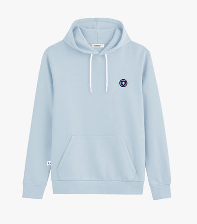 Sweat à capuche Homme Ciel - Blason
