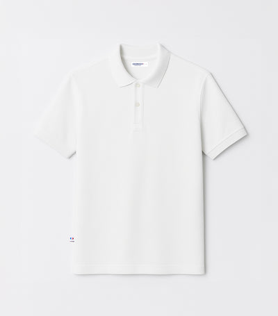Polo Homme Blanc - Intemporel