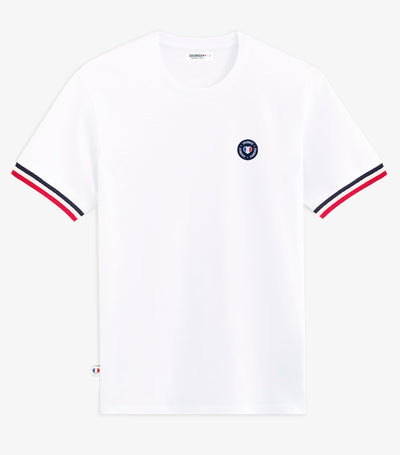 T-shirt Homme Supporter Blanc - Blason