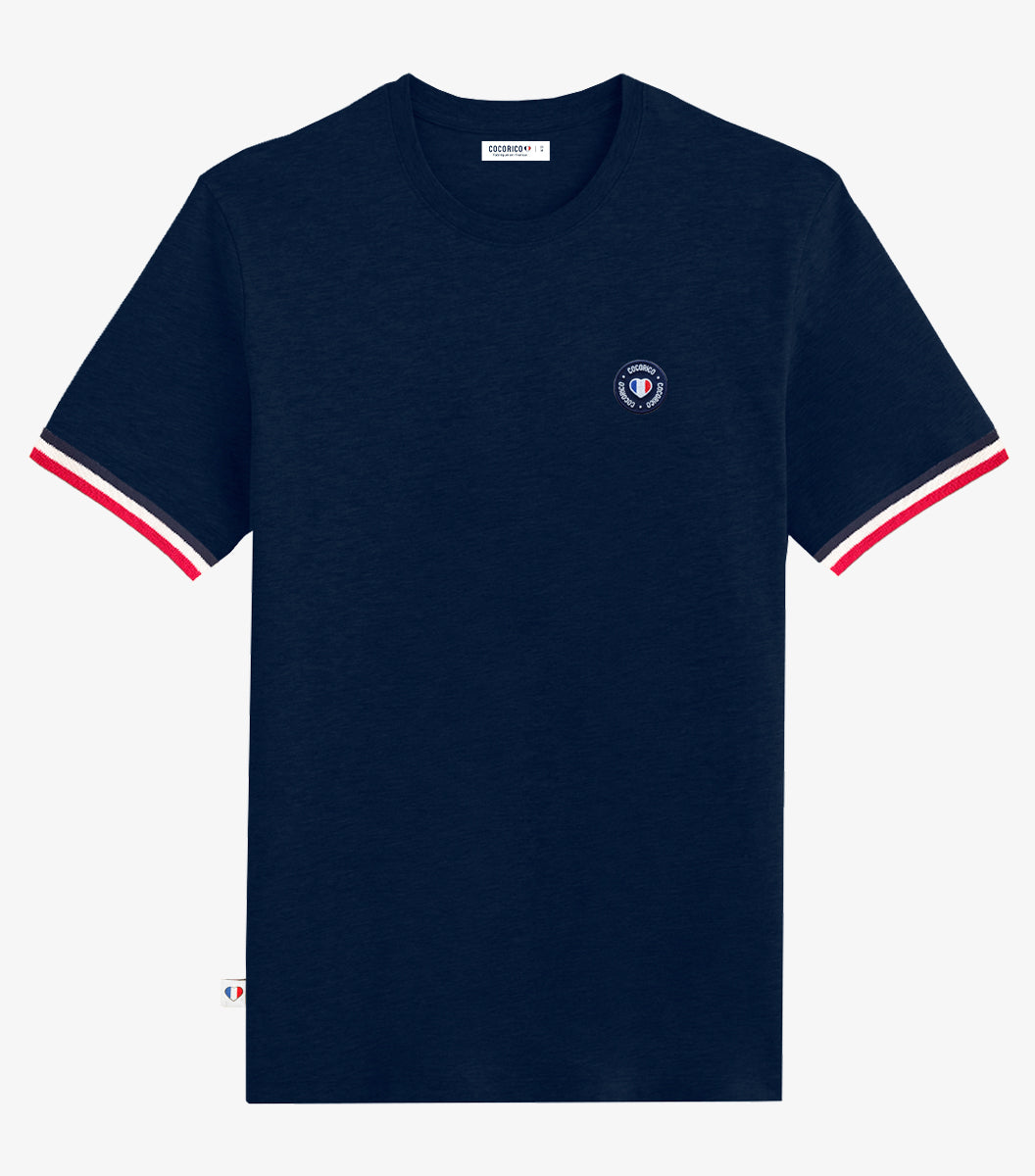 T-shirt Homme Supporter Marine - Blason