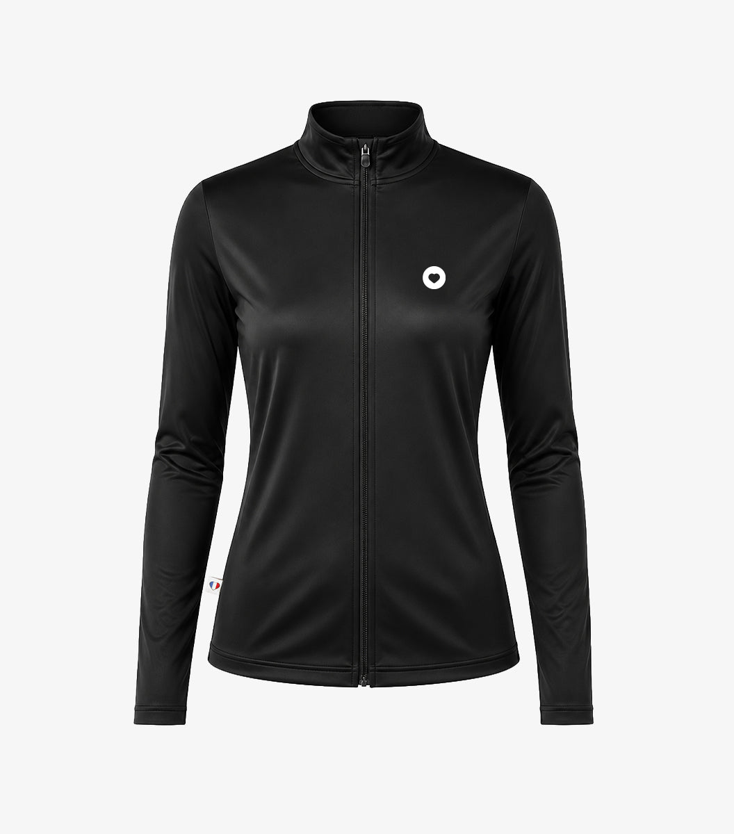 Veste Zippée Sport Femme Noir - Boost