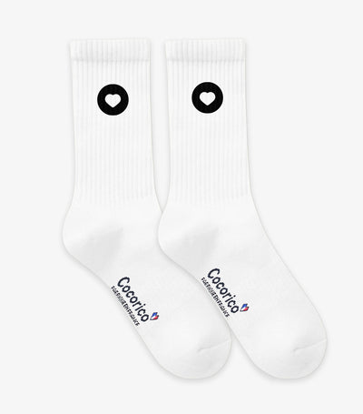 Chaussettes Sport Femme Blanc - Boost