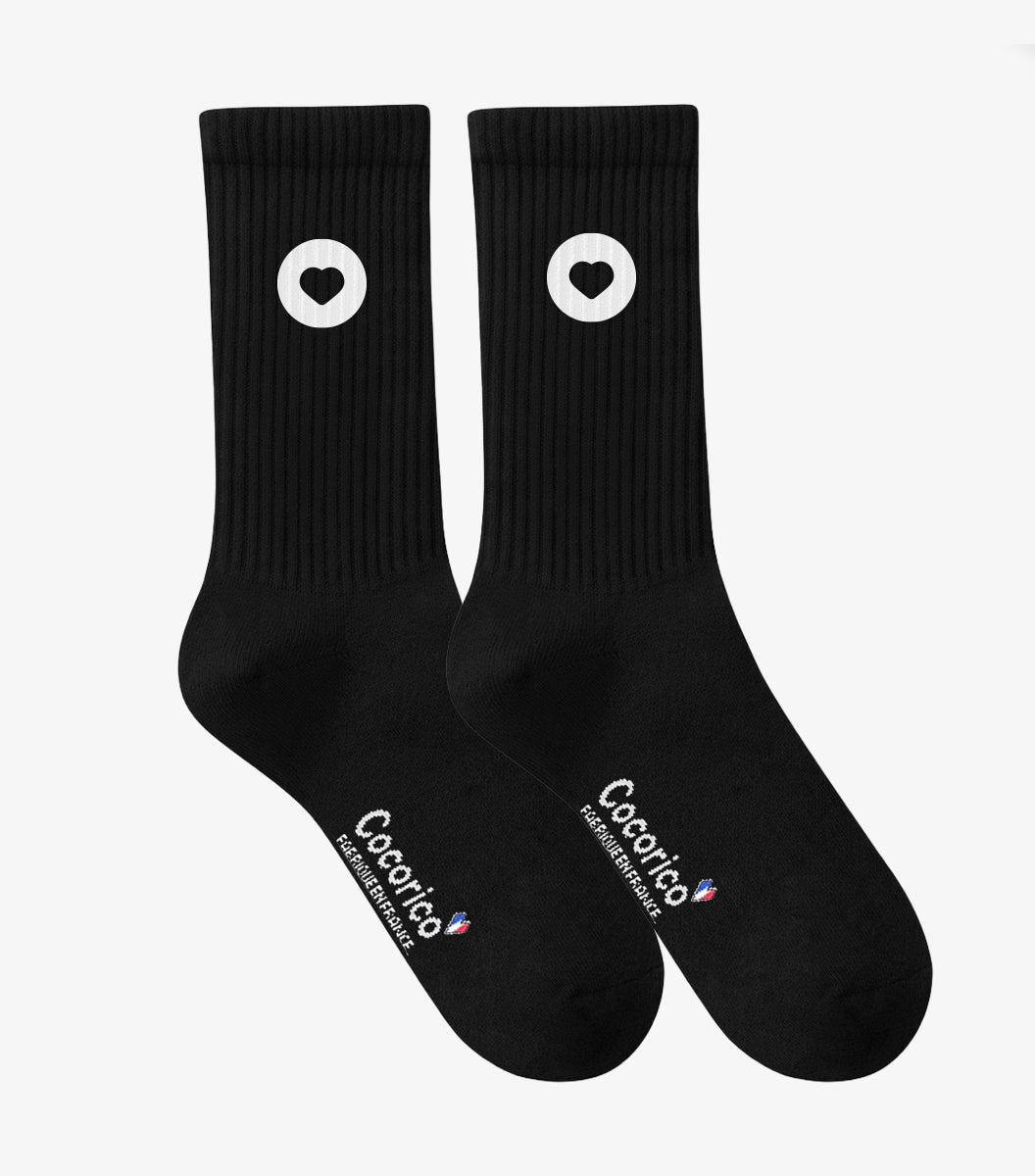 Chaussettes Sport Femme Noir - Boost